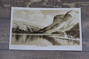 Vintage Photo of Lake Minnewanka (Alberta)