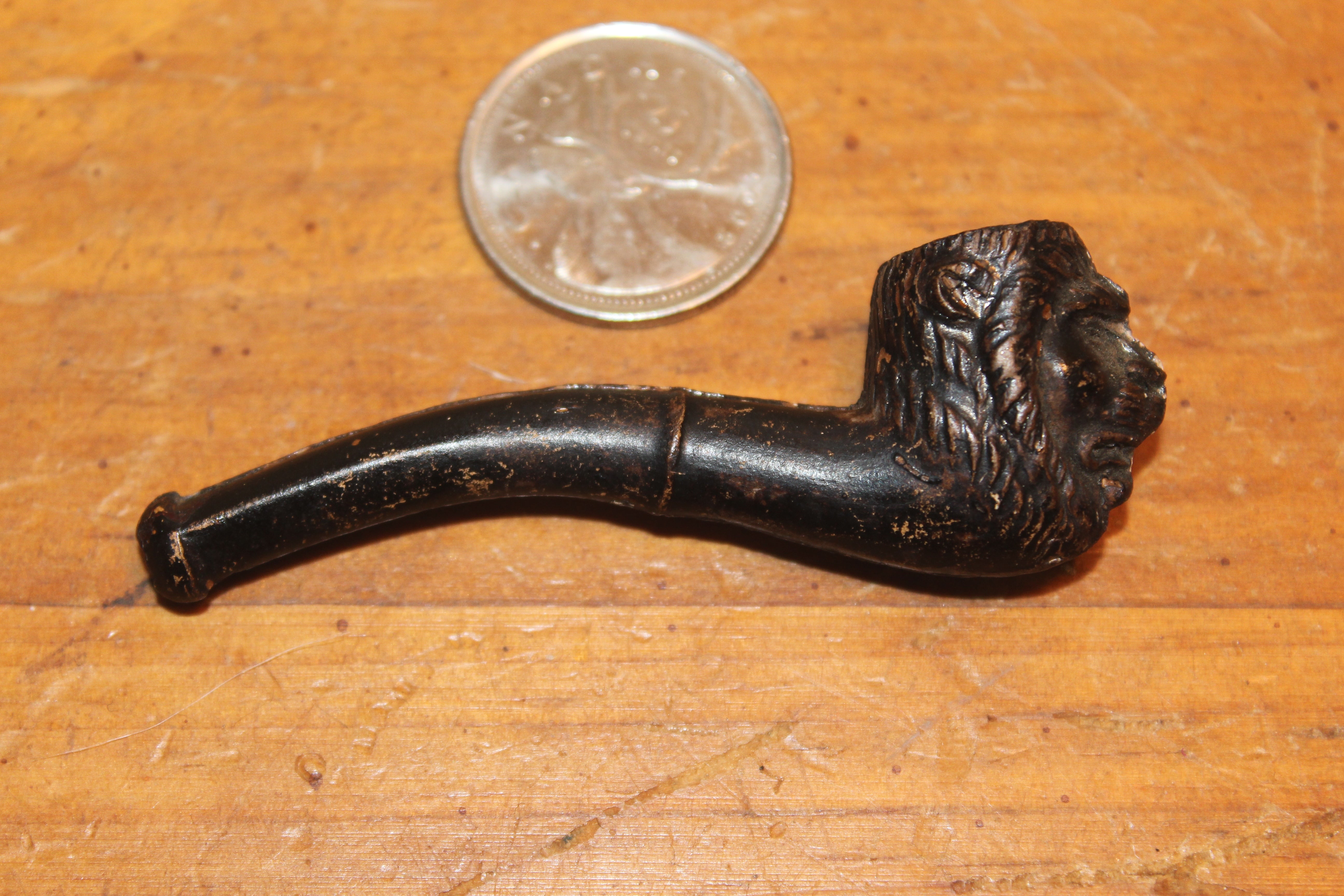 Vintage Miniature Pipe With Face