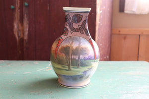 Vintage Hand Painted Nippon Vase