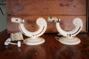 Pair of Vintage Light Sconces - Electrolier