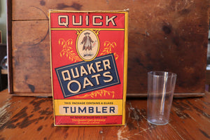 Vintage Quaker Oats Box With Premium