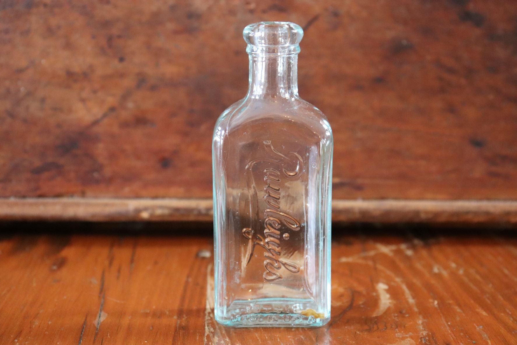 Vintage Glass Rawleighs Bottle