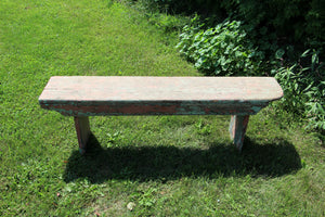 Old Small Wooden Bench