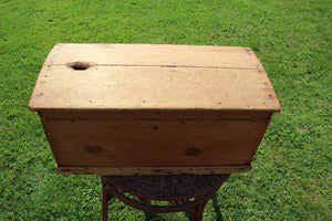 Old Dome Top Wooden Box