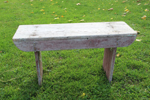 Old Smaller Size Wood Bench