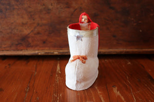 Vintage Santa Boot Candy Container
