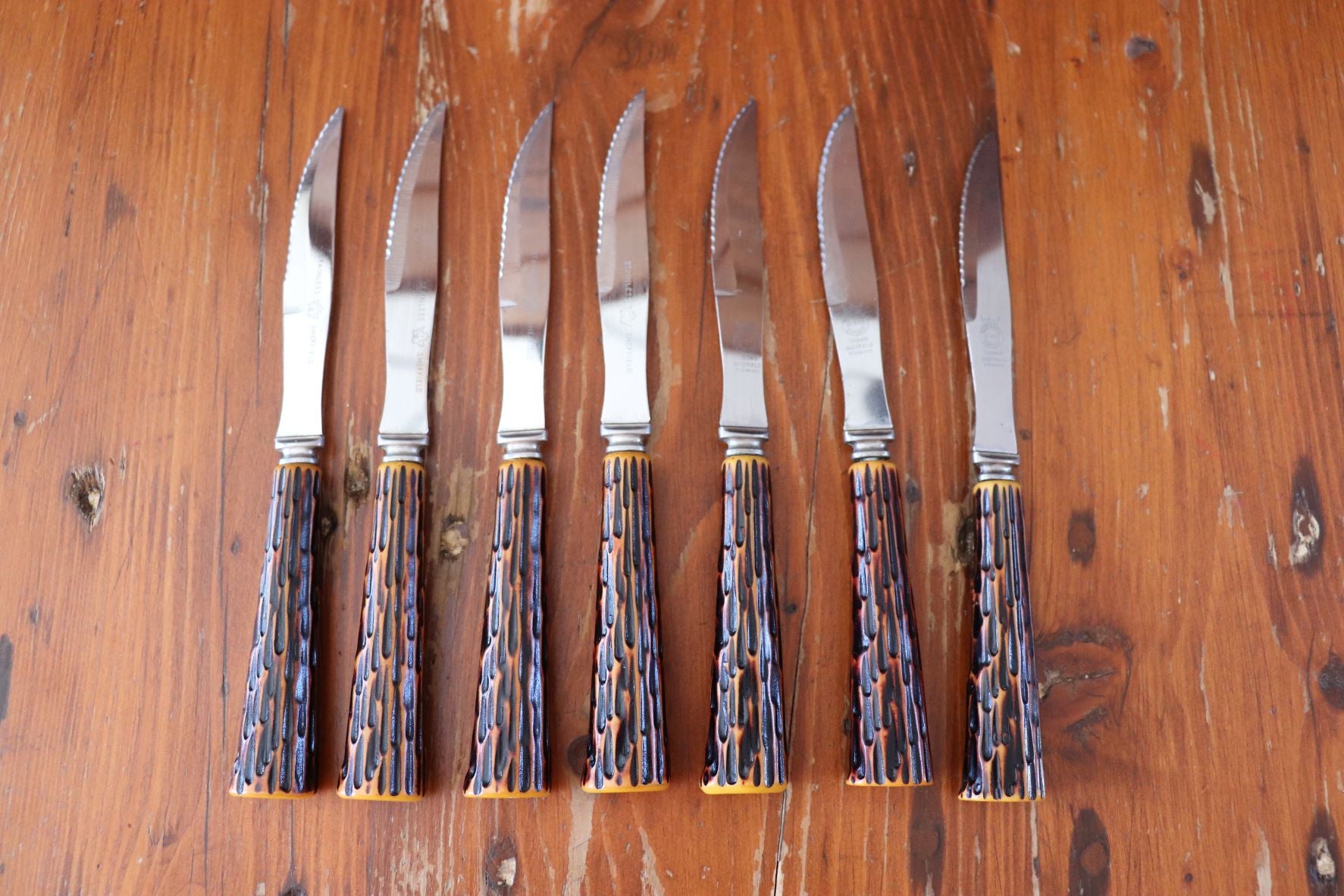 Vintage Lot of 7 Sheffield Knives