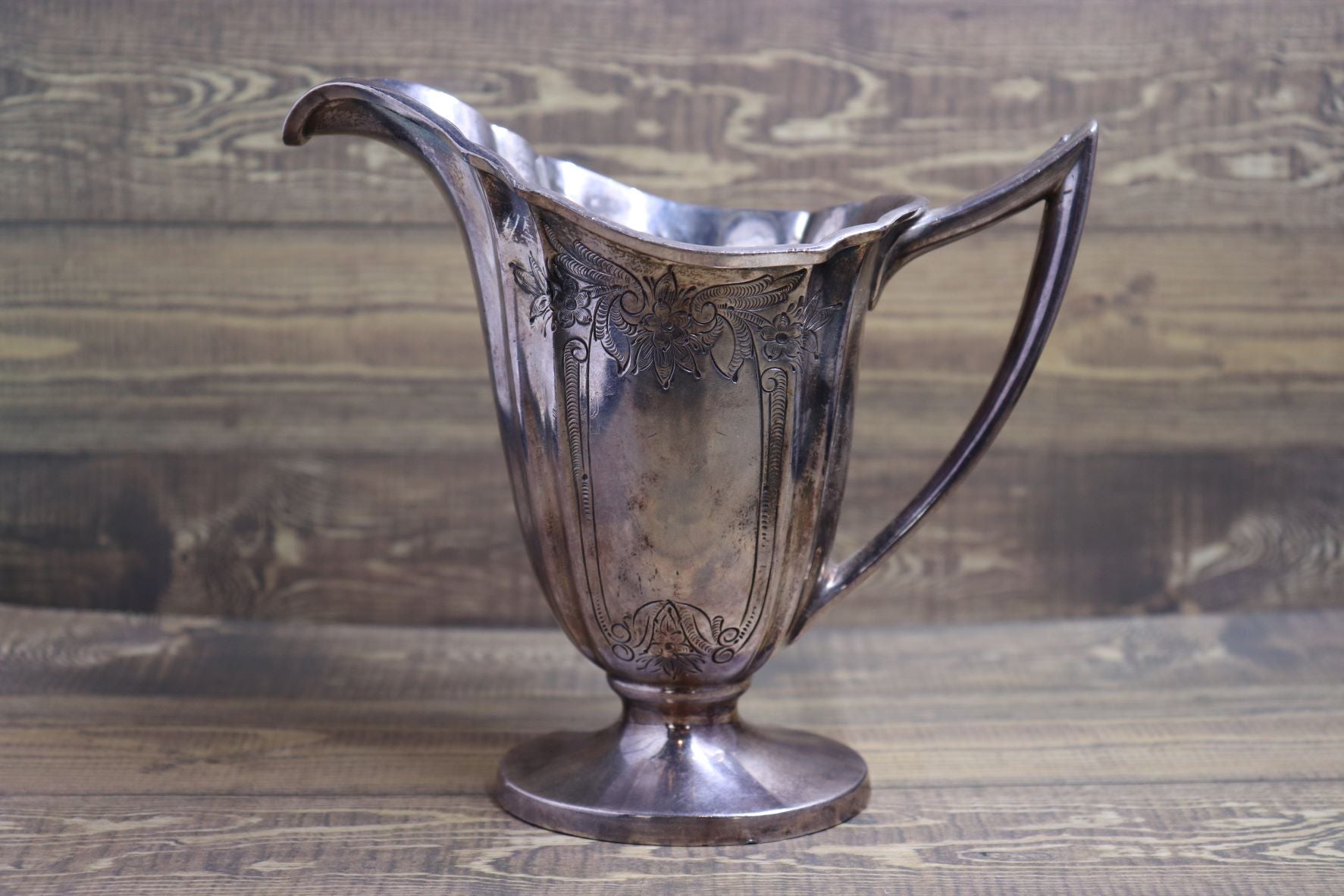 Vintage Wilcox Silver Plate Creamer