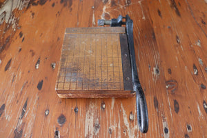 Vintage Wooden Trimmer Board