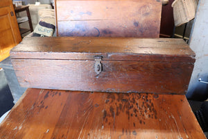 Old Wooden Carpenter's Tool Box